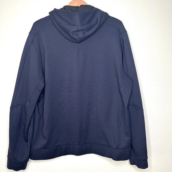 Lululemon City Sweat Zip Hoodie *Thermo Heathered Nautical Navy Size XL - Picture 7 of 10